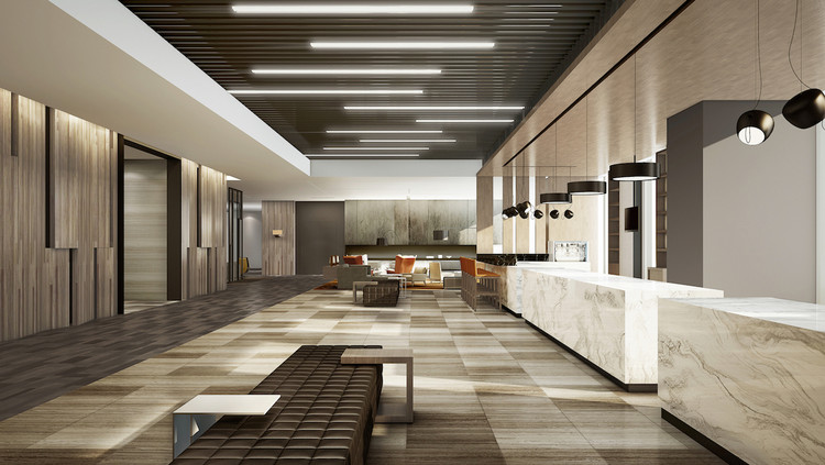 酒店空間設(shè)計效果圖