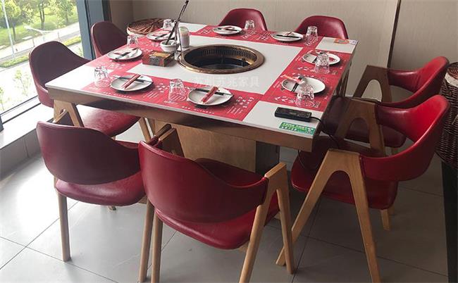 重慶無煙火鍋桌(方桌)