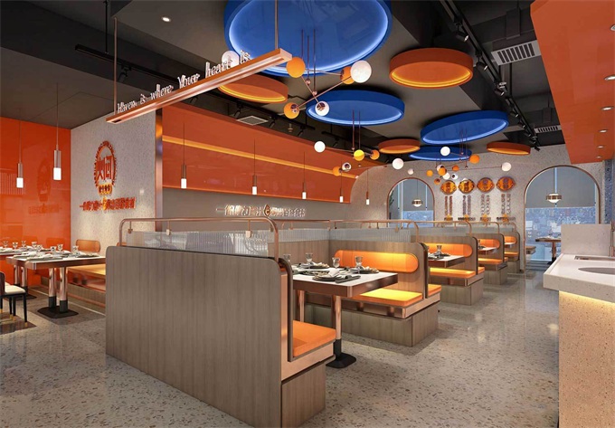 餐飲空間裝修設(shè)計(jì)效果圖