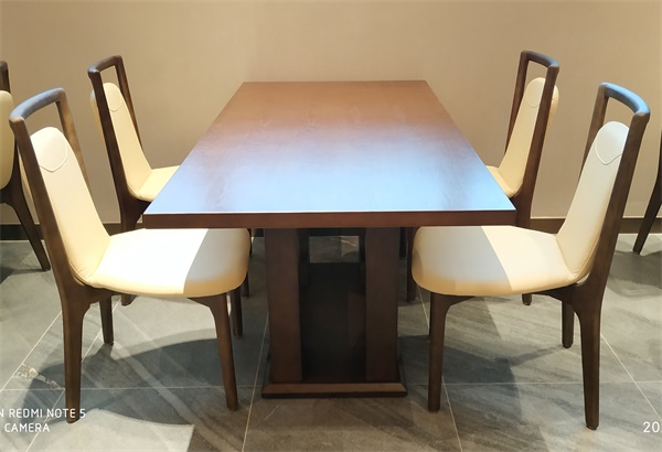 潮汕菜實(shí)木桌椅