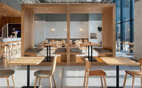 餐廳實(shí)木桌椅