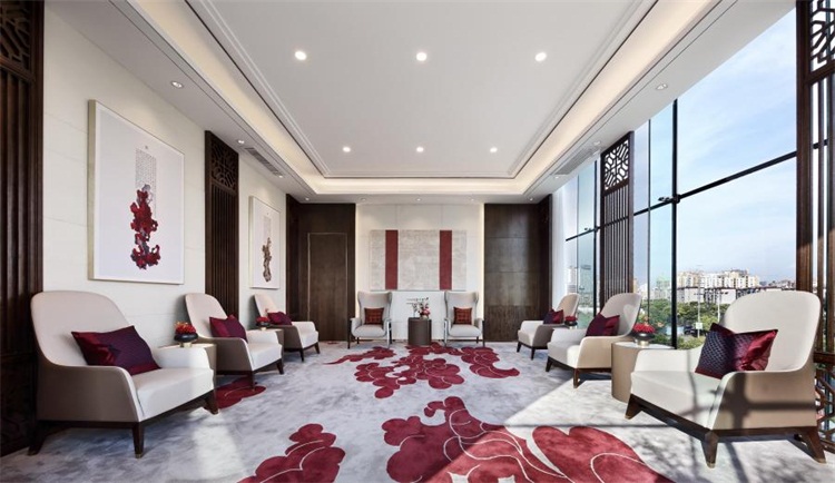 茶業(yè)會館空間設計效果圖