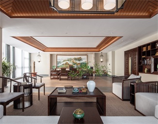 浙江昌隆房地產有限公司辦公會所空間設計