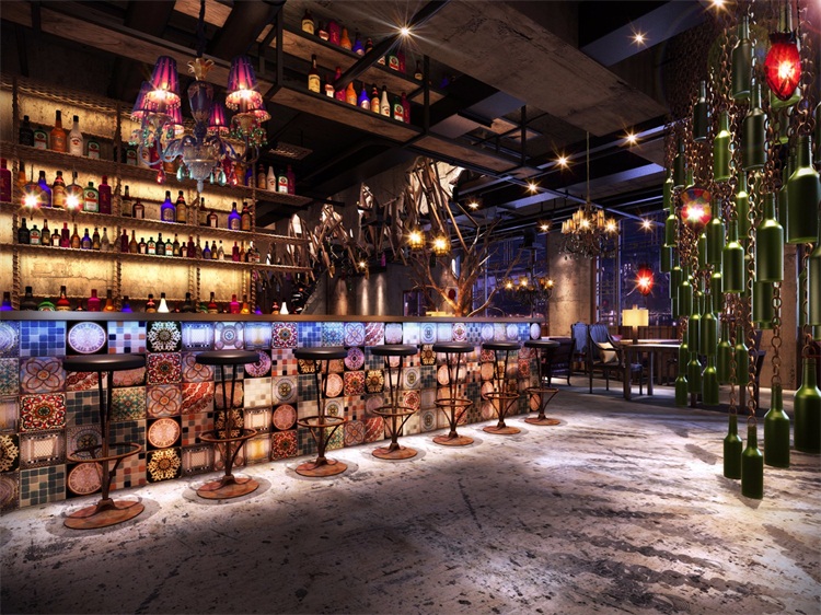 酒咖空間設計效果圖